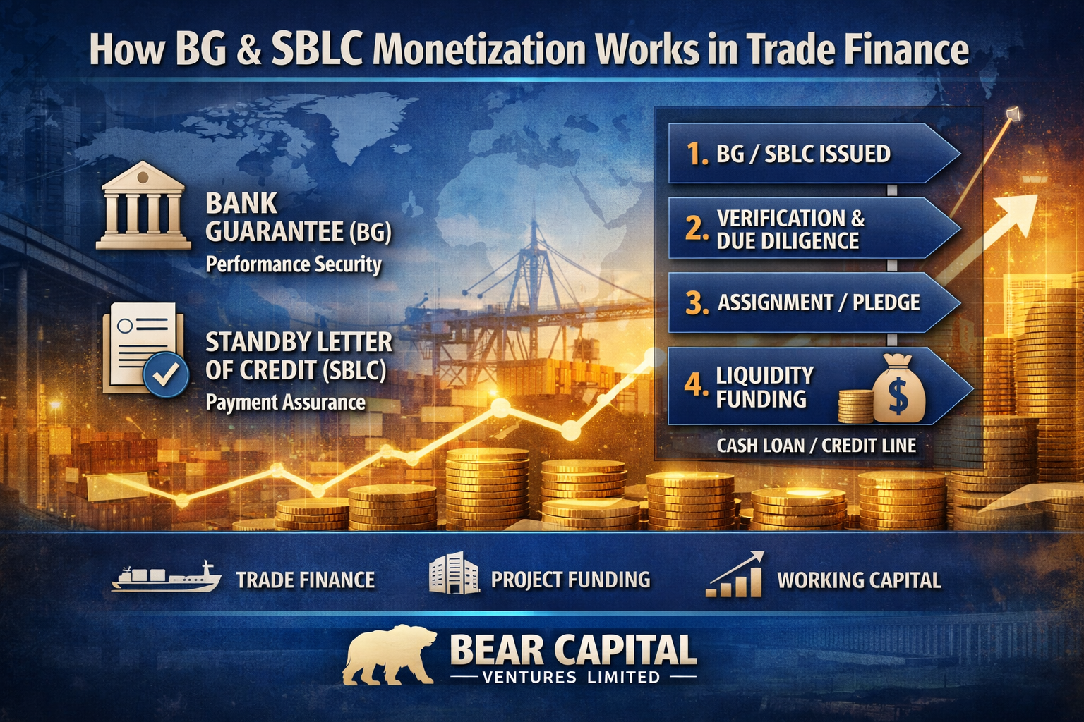 How Bank Guarantee & SBLC Monetization Works in Trade Finance