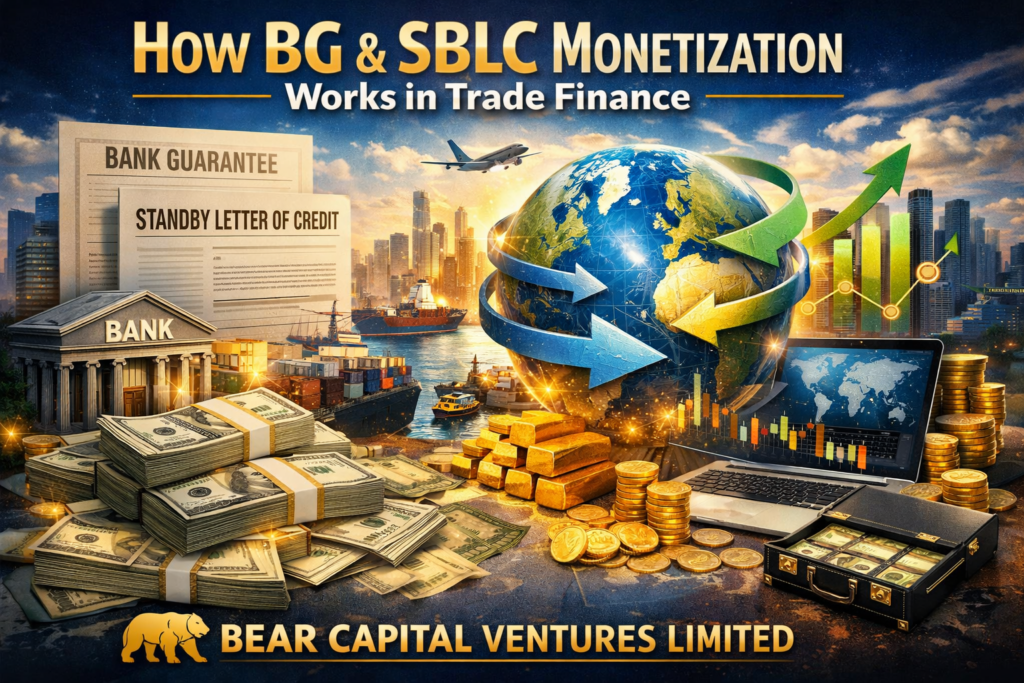 How BG & SBLC Monetization Works in Trade Finance: