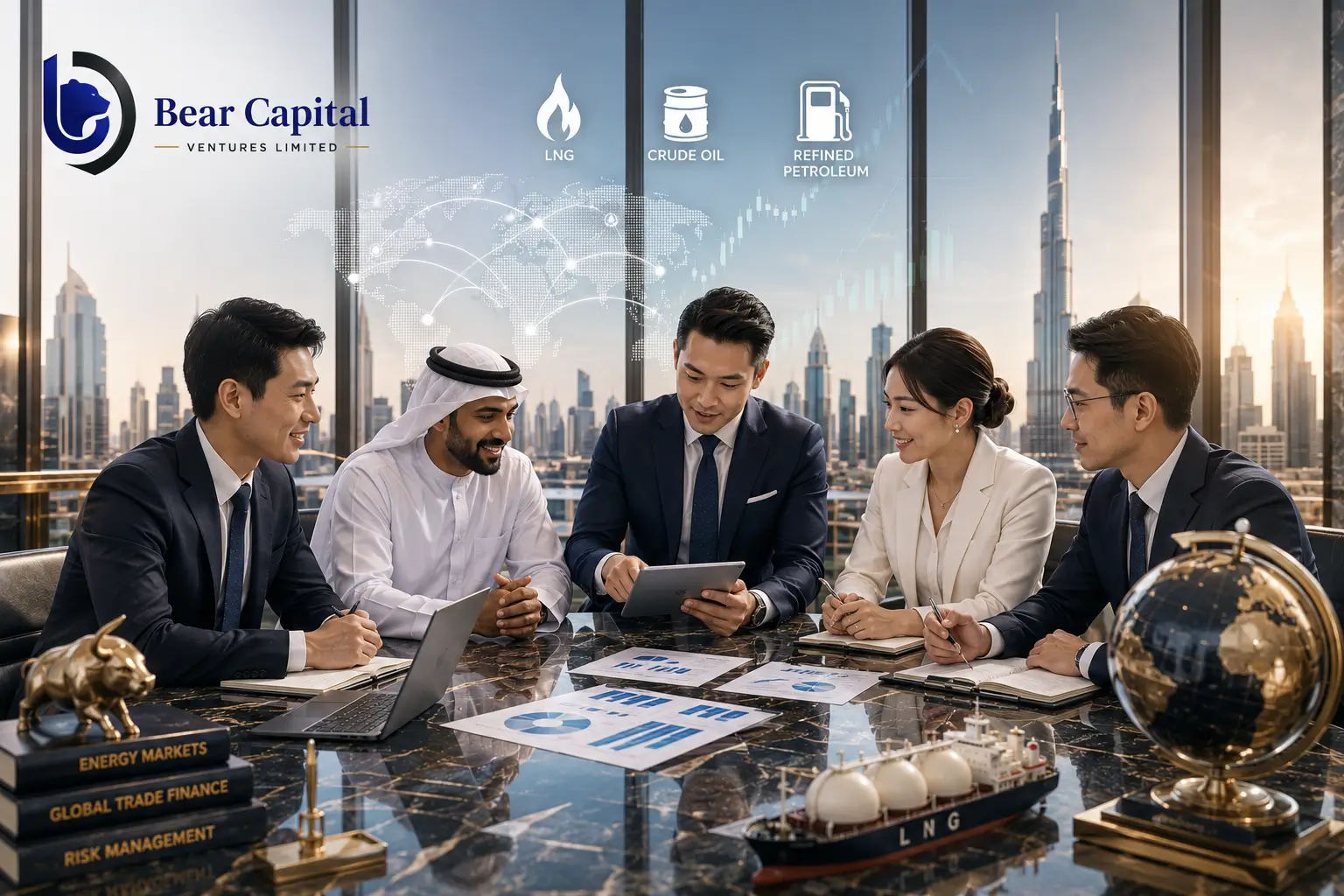 The Future of LNG, Crude Oil and Refined Petroleum Trading in Global Markets