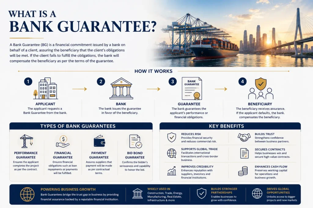 International business financing and bank guarantees