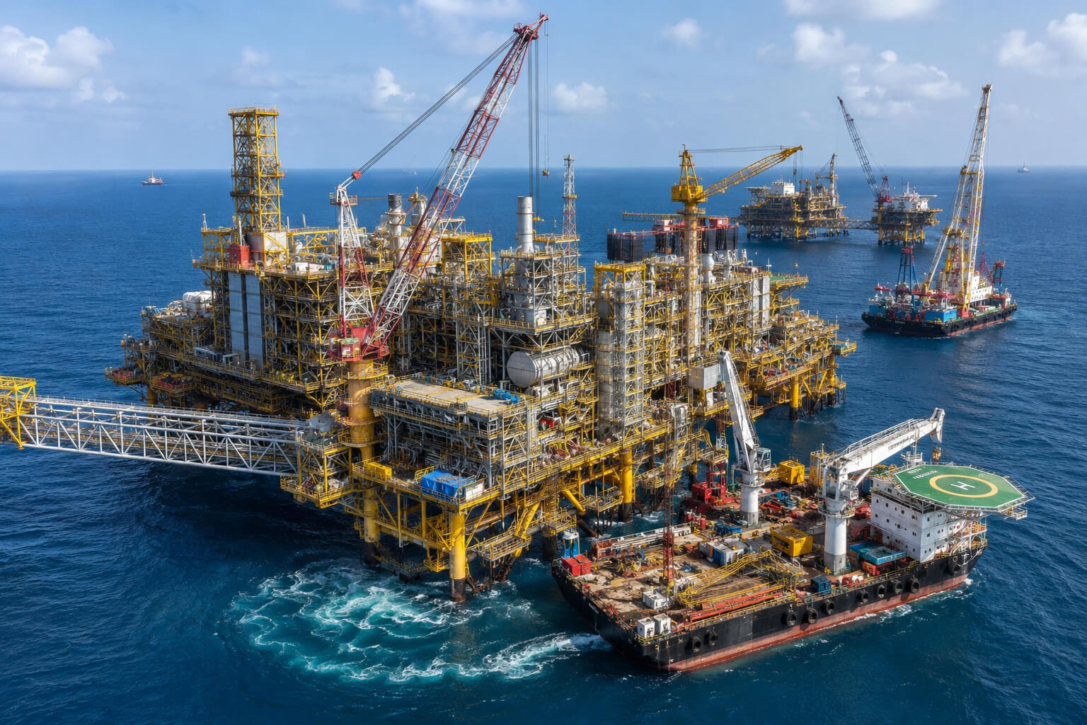 Offshore oil and gas development