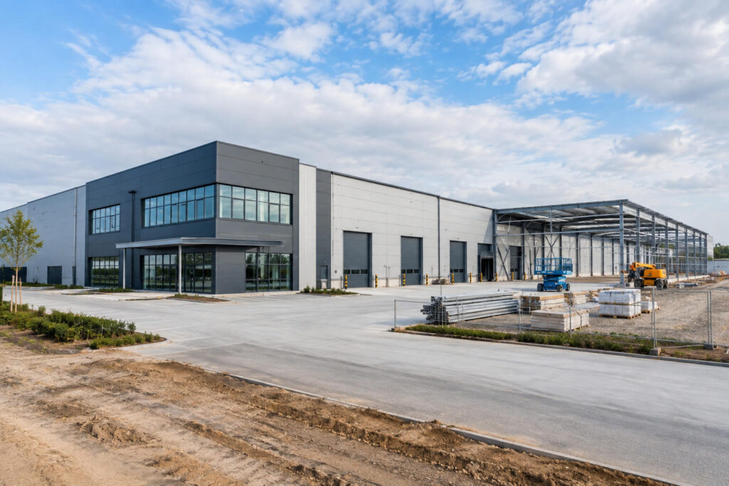 Commercial property prepared for business expansion financing