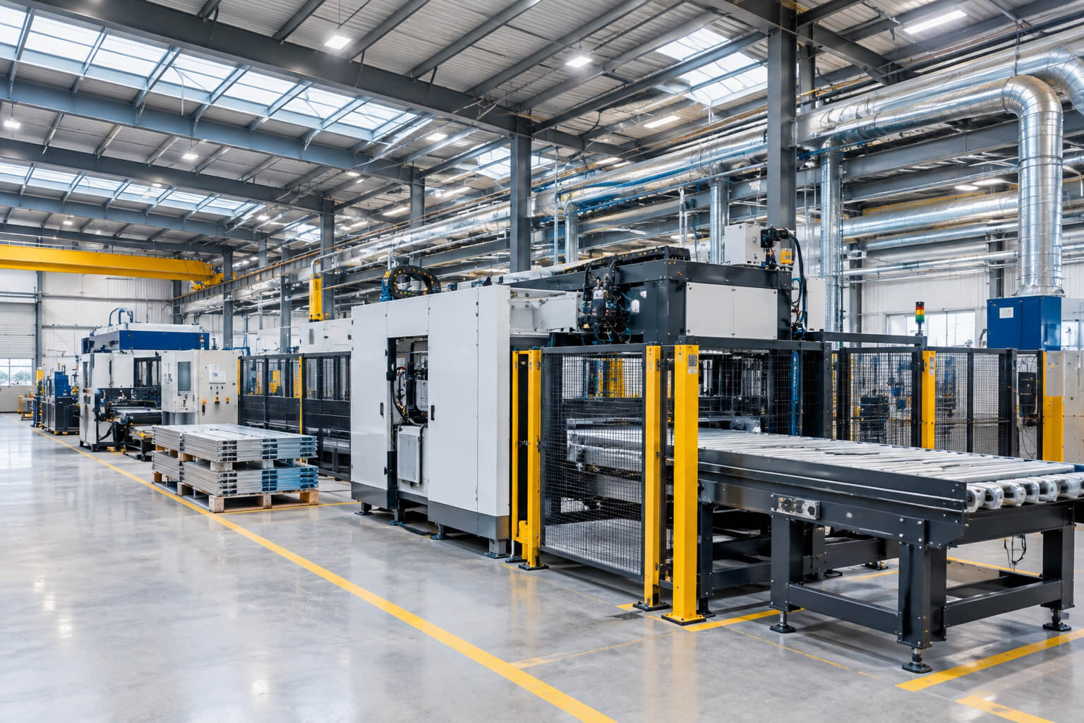 Industrial equipment supporting business expansion