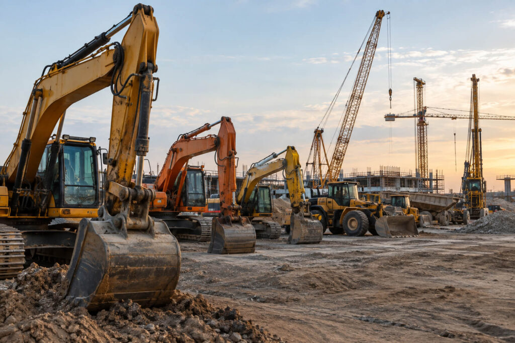 Bank Won’t Increase Your Guarantee Facility? Performance Guarantee Options for Contractors 3 Heavy construction equipment positioned for deployment on a major project