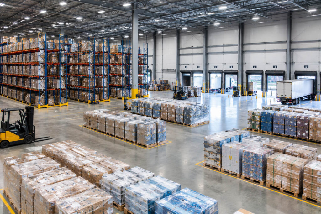 B2B Matchmaking: Helping Companies Win New International Trade Opportunities 2 Commercial goods in an international distribution facility
