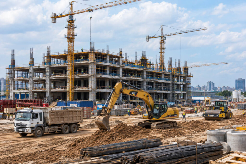 Projek pembinaan memerlukan modal awal sebelum bayaran pelanggan diterima 2 Projek bangunan komersial sedang dalam pembinaan