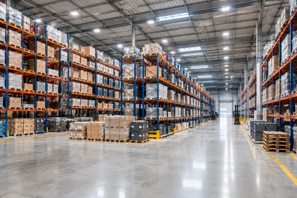 Expanded warehouse capacity for business growth