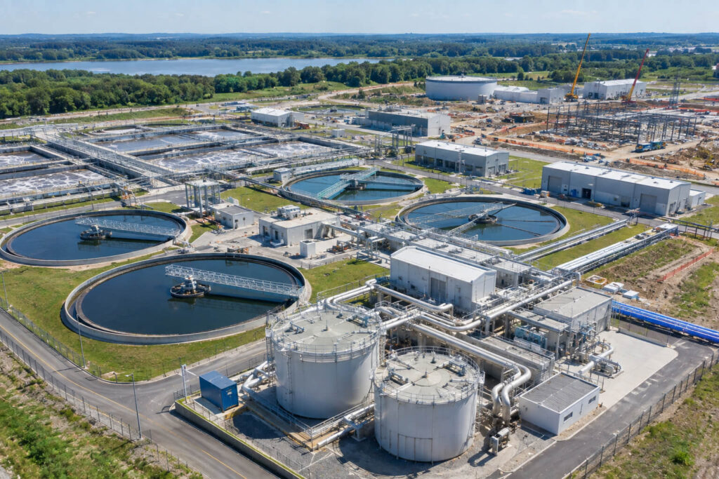Water treatment infrastructure facility