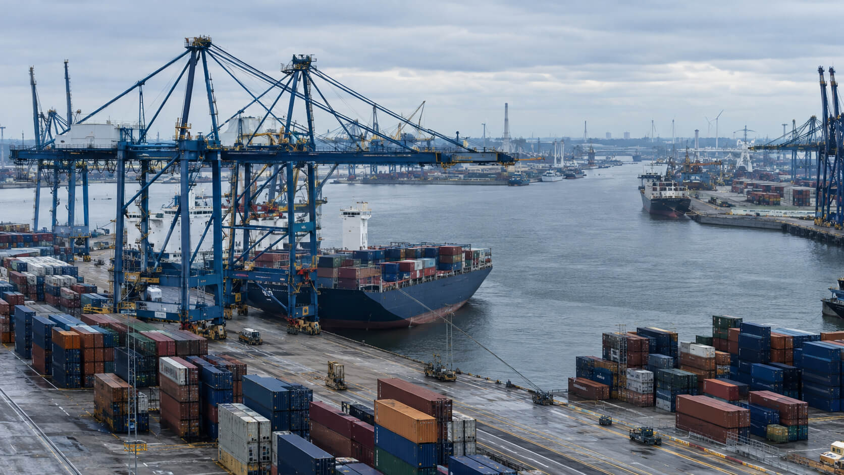 European Commercial Port & International Trade