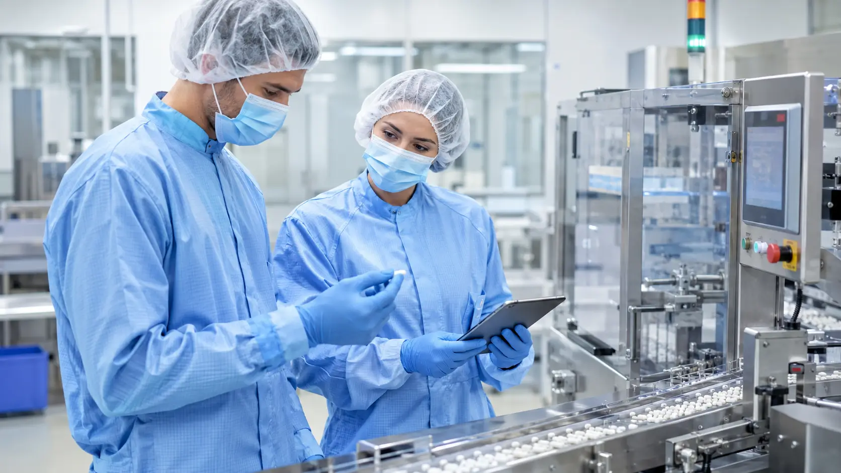 Pharmaceutical manufacturing facility 