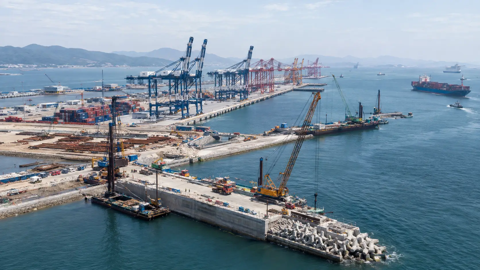 Port Construction Projects and Financial Guarantees