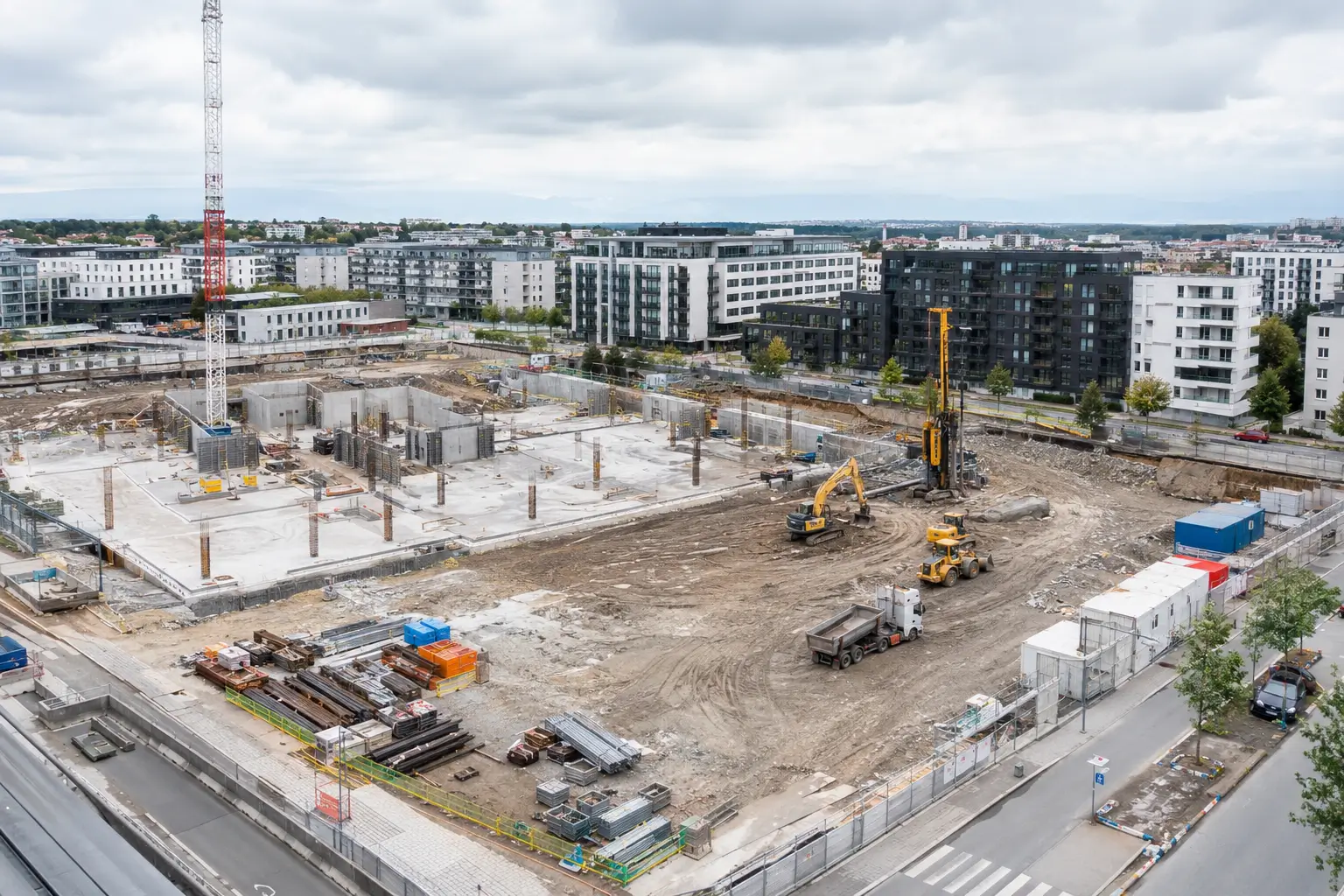 Vastgoedproject heeft een financieringsgat vóór de bouwstart
